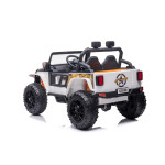 Elektrické autíčko Jeep Monster - biele